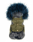 Midnight Moss Fluff Parka