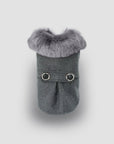 QueenB Faux Fur Coat | Gray